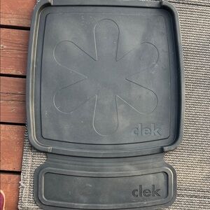 Clek Black Car Seat Protector - mat-thingy